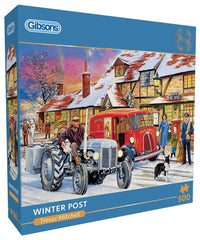 Gibsons - Winter Post 500 Piece Jigsaw Puzzle