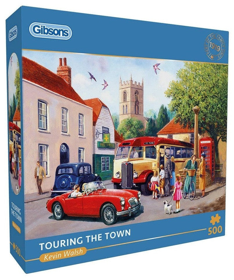 Gibsons - Touring The Town 500 Piece Jigsaw Puzzle