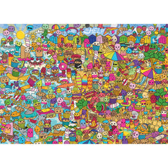 Gibsons - Cakes with Faces: Sweet Retreat 1000 Piece Puzzle