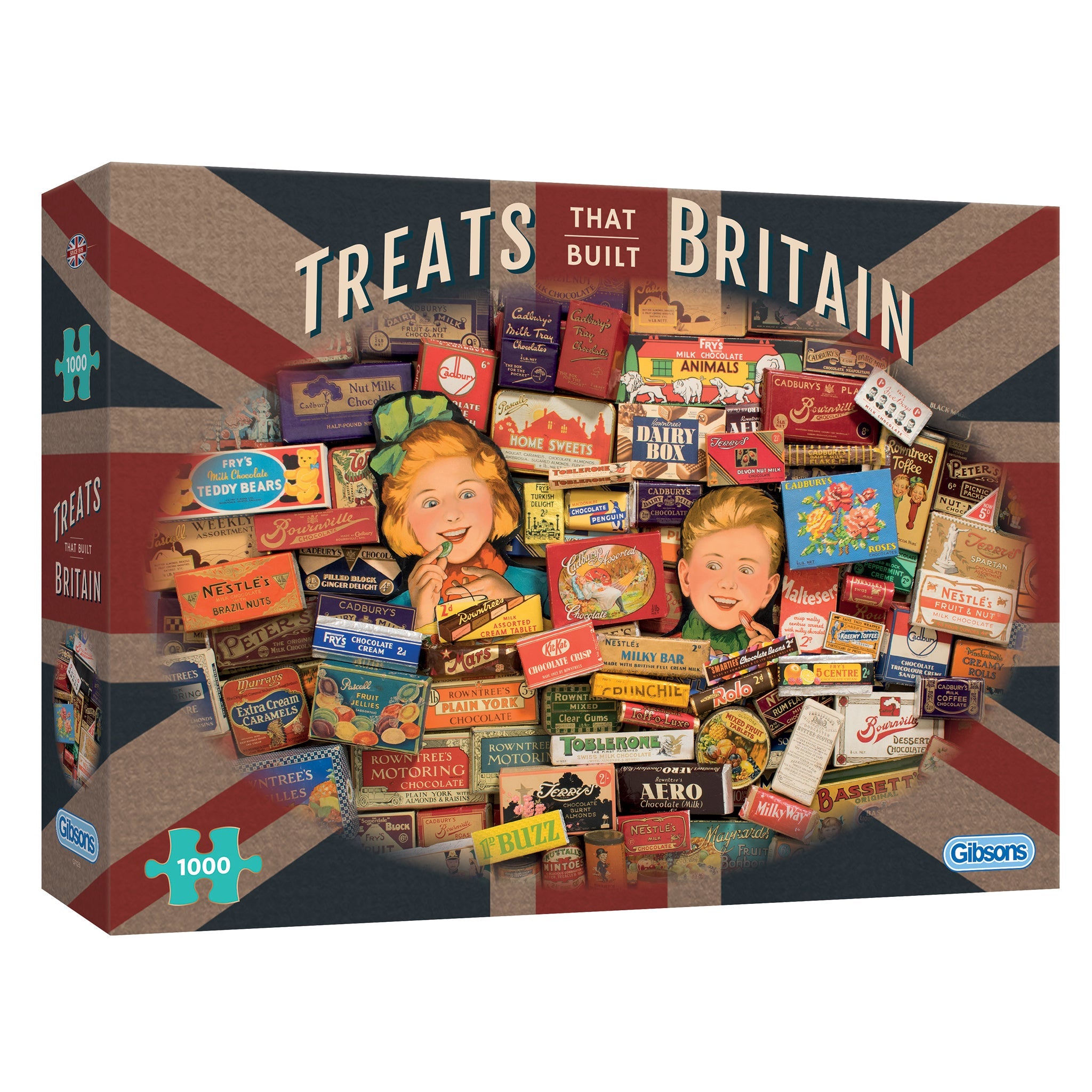 Treats That Built Britain 1000pc