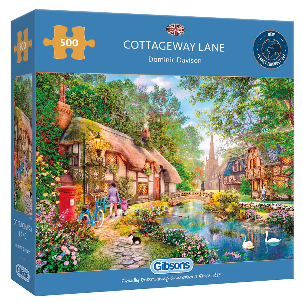 Gibsons - Cottageway Lane 500 Piece Puzzle