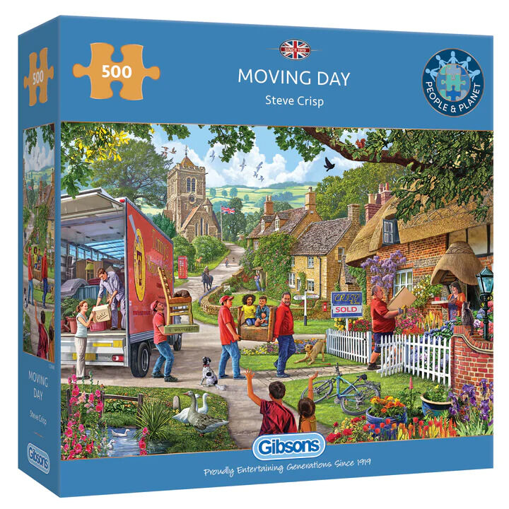 Gibsons - Moving Day 500 Piece Puzzle