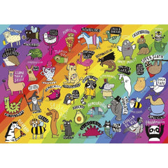 Gibsons - Punimals 500 Piece Puzzle