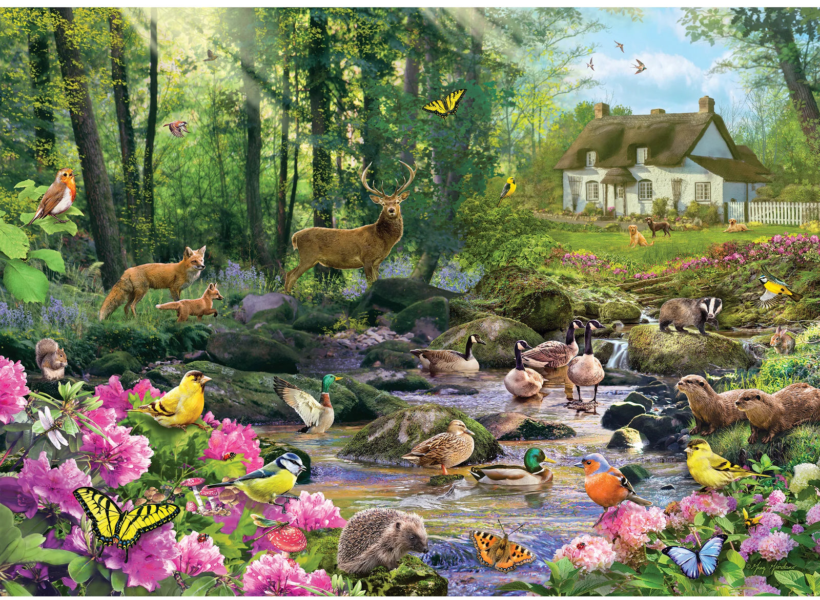 Gibsons - Woodland Glade 1000 Piece Puzzle