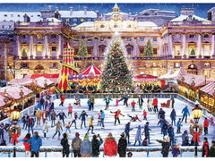 Gibsons - Skating At Somerset House 1000 Piece Jigsaw Puzzle