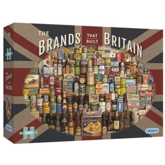 Gibsons- The Brands That Built Britain 1000 Piece Puzzle