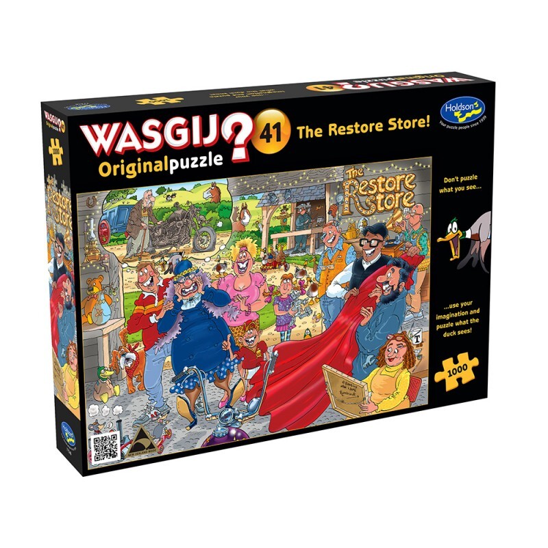 Wasgij - Original 41: The Restore Store 1000 Piece Jigsaw Puzzle