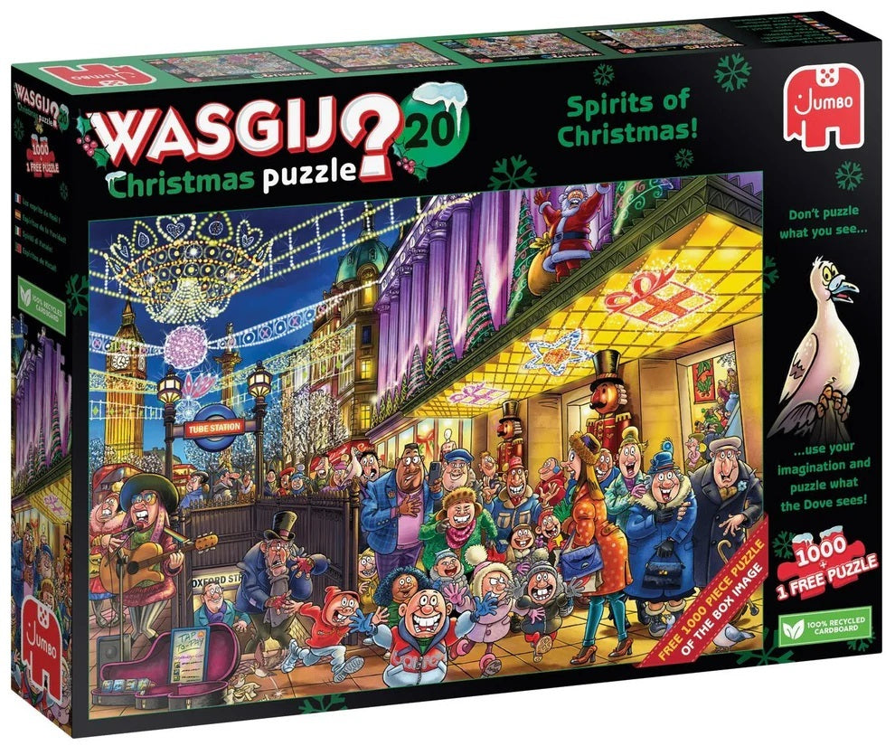Wasgij - Xmas 20: Spirits of Christmas 1000 Piece Jigsaw Puzzle