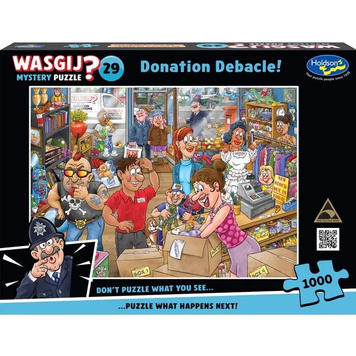 Wasgij - Mystery 29: Donation Debacle 1000 Piece Jigsaw Puzzle