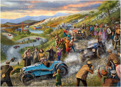 Jumbo Vintage Car Rally 1000pc Jigsaw Puzzle