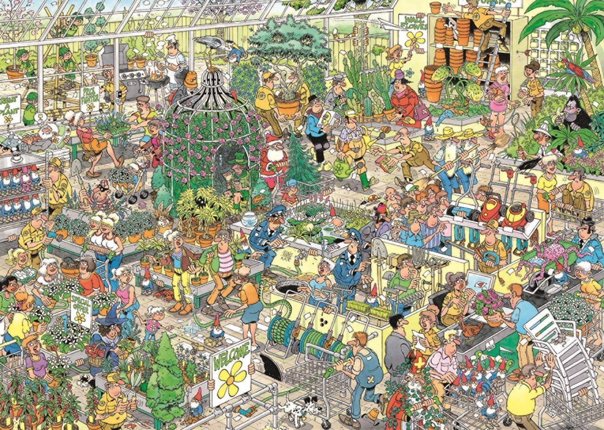 Jumbo - Jan Van Haasteren The Garden Centre 1000 Piece Adult's Jigsaw Puzzle