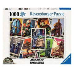 Ravensburger - Disney Star Wars: Mandalorian Collage 1000 Piece Adult's Puzzle