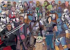 Ravensburger - Star Wars The Mandalorian Challenge 1000 Piece Adult's Jigsaw Puzzle