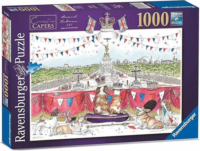 Ravensburger - Coronation Capers 1000 Piece Adult's Jigsaw Puzzle