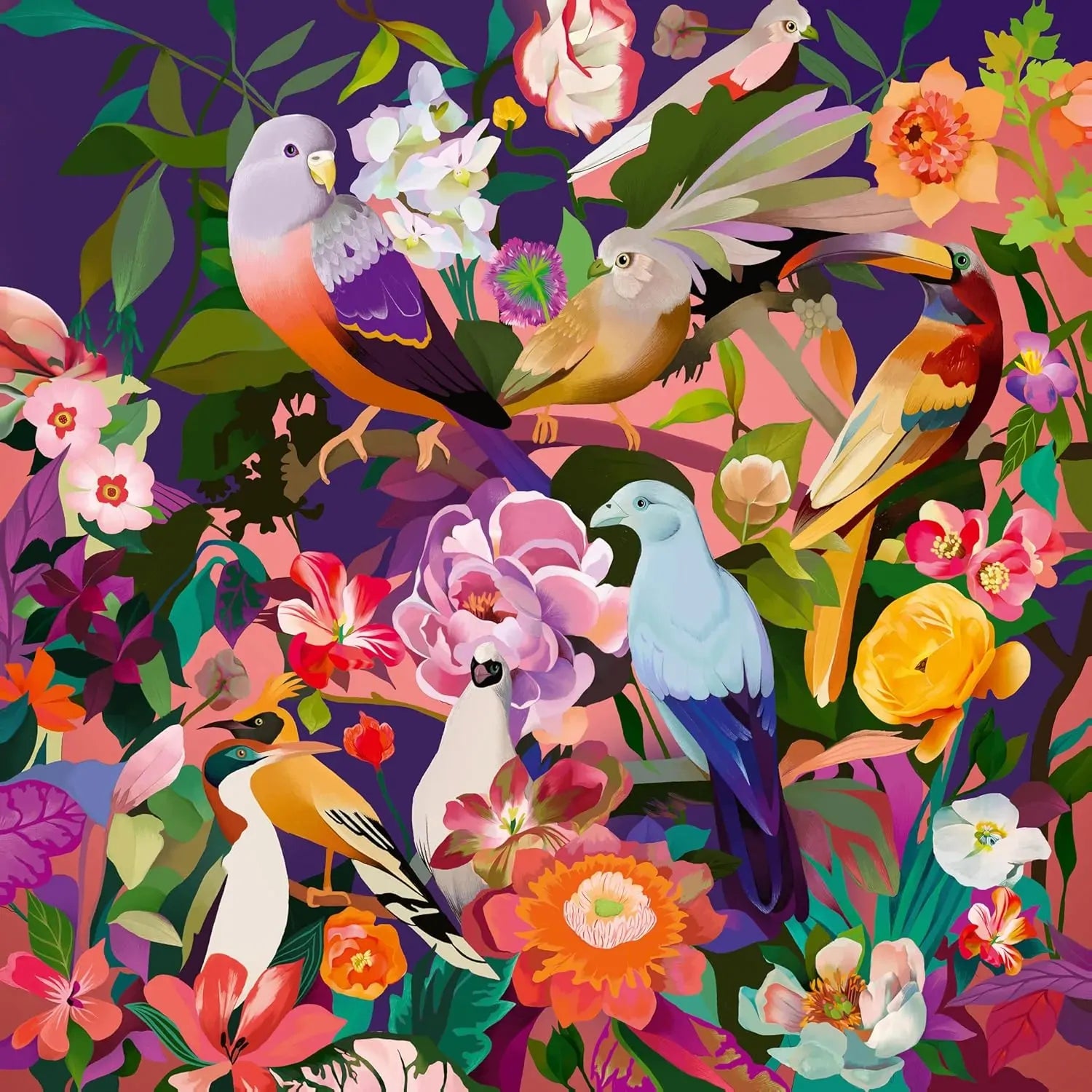 Ravensburger - Art & Soul Bird Watching  750 Piece Adult's Puzzle
