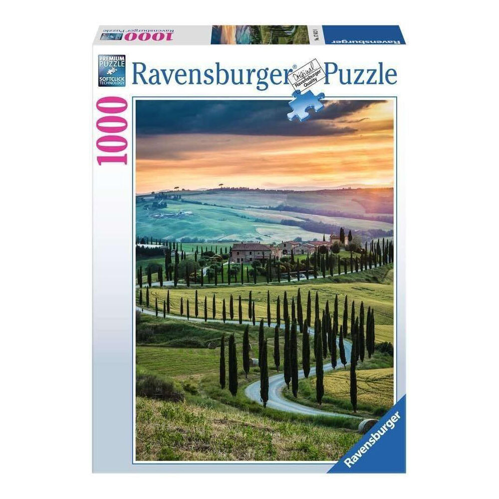 Ravensburger - Orcia Valley Tuscany 1000 Piece Adult's Jigsaw Puzzle