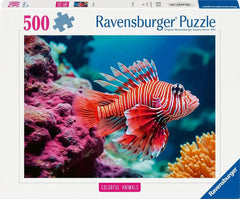 Ravensburger -  Red Lionfish 500 Piece Family Jigsaw Puzzle