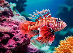 Ravensburger -  Red Lionfish 500 Piece Family Jigsaw Puzzle