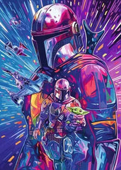 Ravensburger -  Star Wars The Mandalorian 500 Piece Family Jigsaw Puzzle
