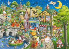 Ravensburger - Mother Gooseville 1000 Piece Adult's Jigsaw Puzzle