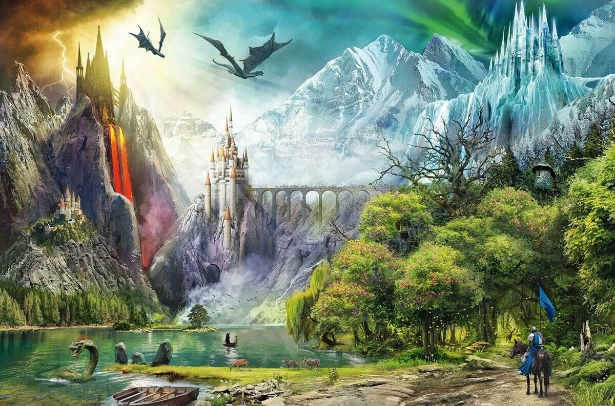Ravensburger - Reign of Dragons 3000 Piece Adult's Jigsaw Puzzle