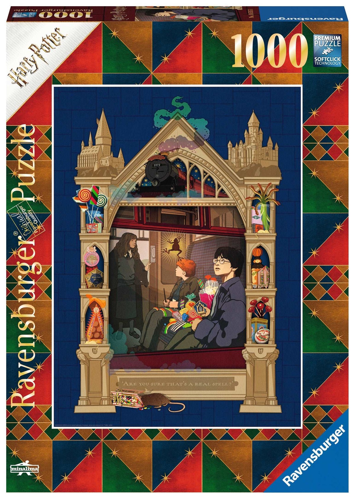 Ravensburger - Harry Potter The Way to Hogwarts 1000 Piece Puzzle