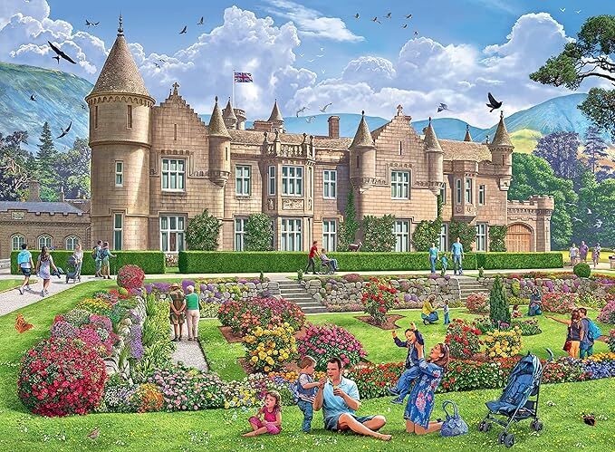 Ravensburger - Happy Days No. 5 Royal Residences 500 Piece Adult's Jigsaw Puzzle 4x500