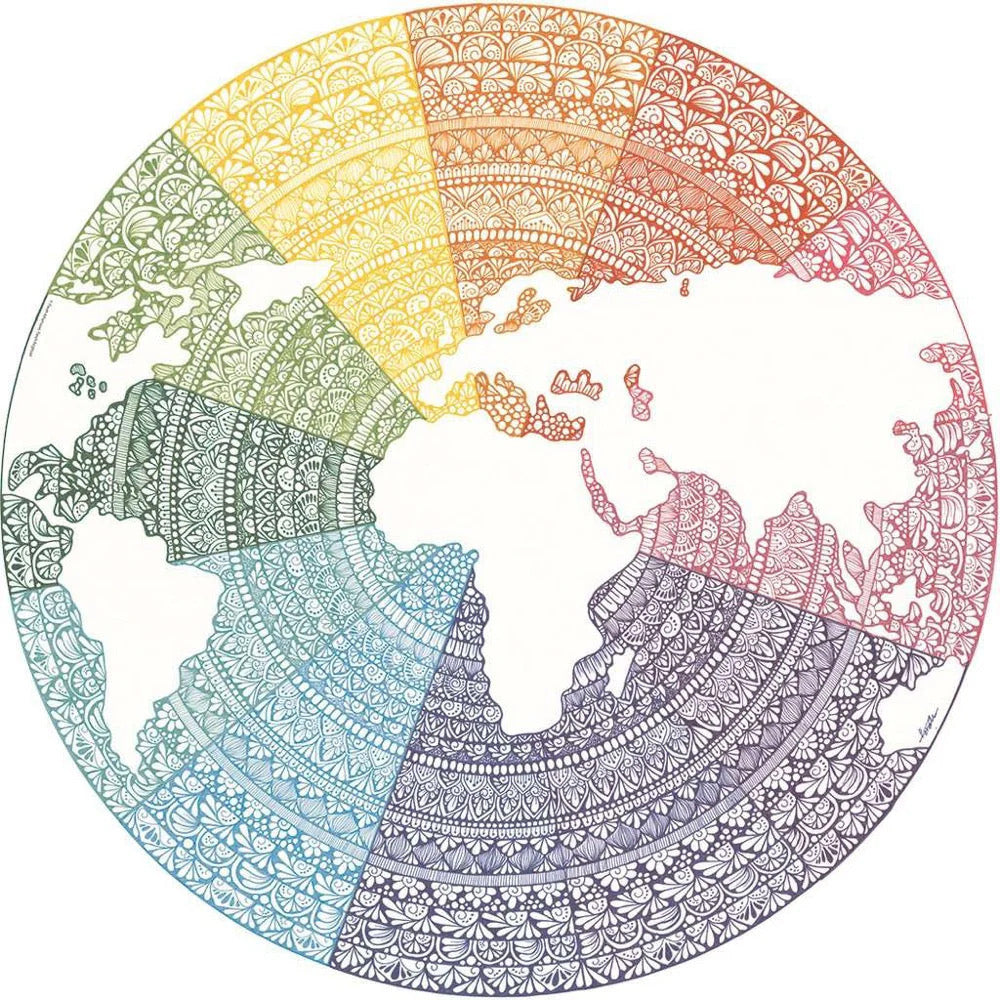 Ravensburger - Circle of Colours - Mandala 500 Piece Family Jigsaw Puzzle
