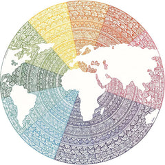 Ravensburger - Circle of Colours - Mandala 500 Piece Family Jigsaw Puzzle