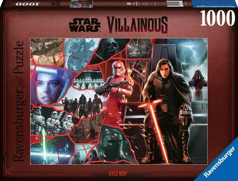 Ravensburger - Star Wars Villainous: Kylo Ren 1000 Piece Adult's Jigsaw Puzzle