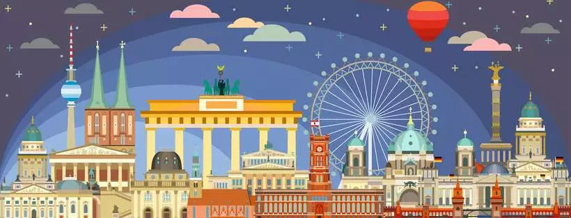 Ravensburger - Berlin at Night Panorama 1000 Piece Adult's Jigsaw Puzzle