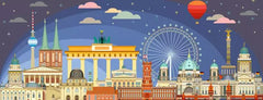 Ravensburger - Berlin at Night Panorama 1000 Piece Adult's Jigsaw Puzzle