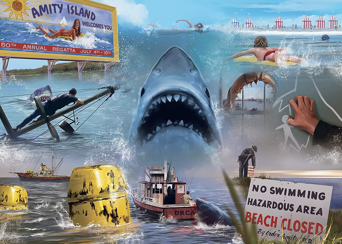 Ravensburger - JAWS 1000 Piece Adult's Jigsaw Puzzle