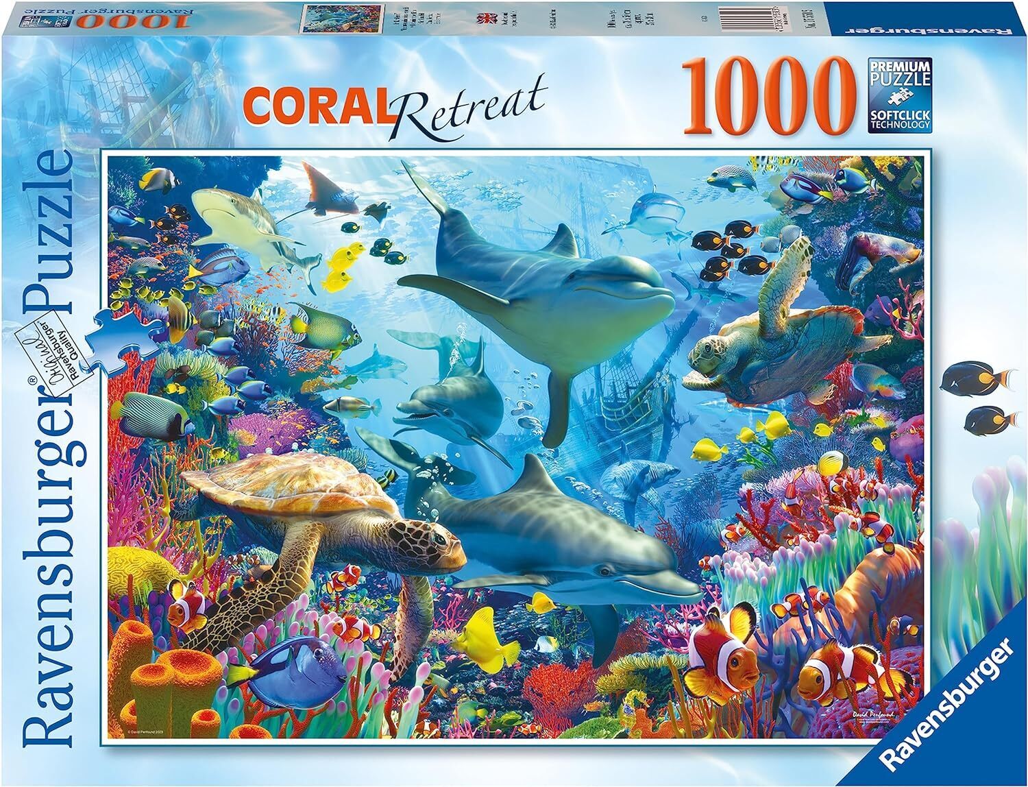 Ravensburger - Coral Retreat 1000 Piece Jigsaw Puzzle