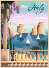 Ravensburger - Postcard from Capri 1000 Piece Jigsaw Puzzle