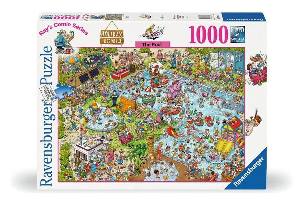Ravensburger - Jigsaw puzzle Holiday Resort 3 Ravensburger - Jigsaw puzzle Holiday Resort 3