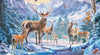 Ravensburger - Rehe und Hirsche im Winter (Deer And Stags In Winter) 1000 Piece Jigsaw Puzzle