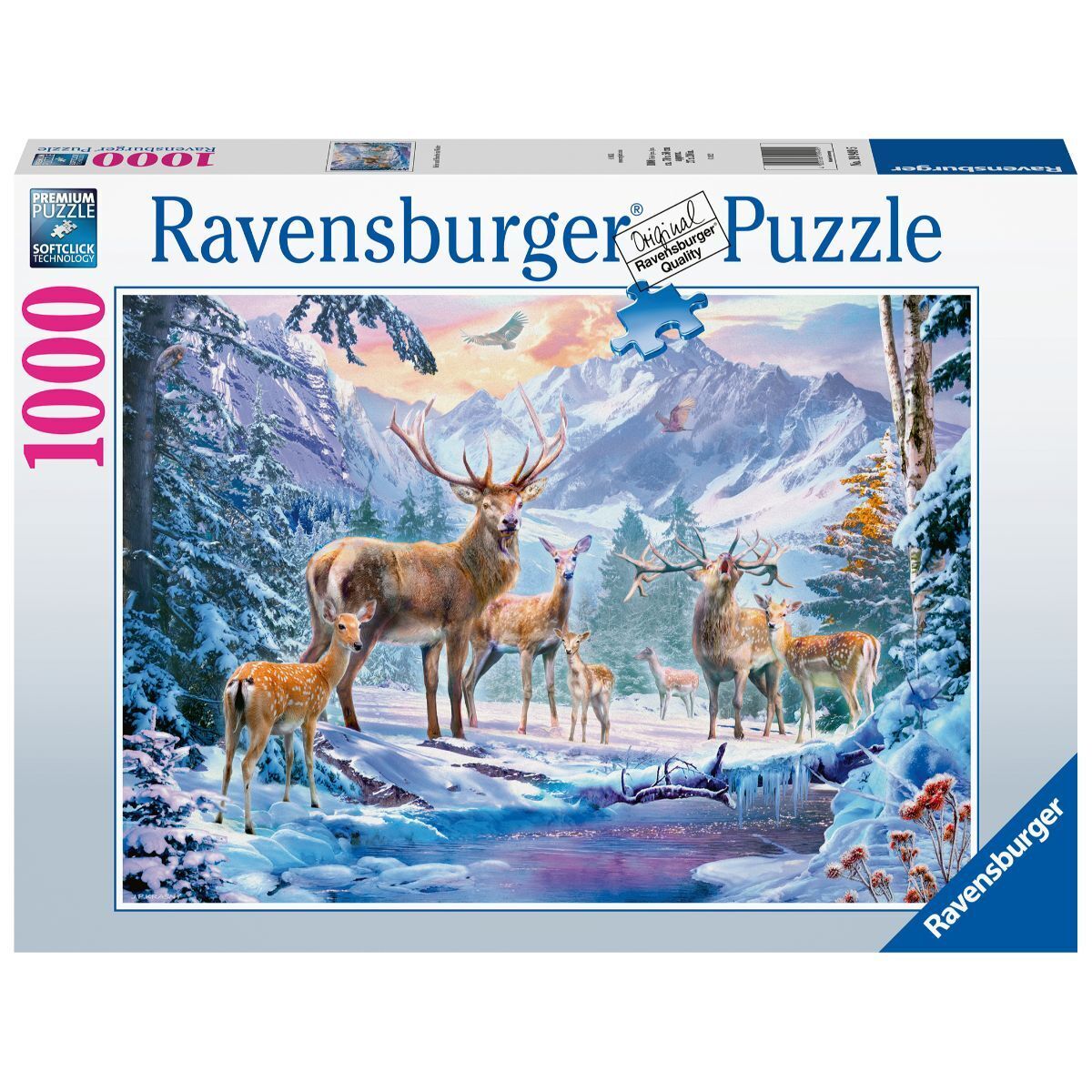 Ravensburger - Rehe und Hirsche im Winter (Deer And Stags In Winter) 1 ...