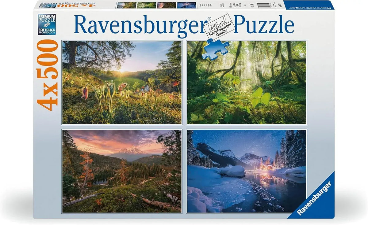 Ravensburger - Four Seasons 500 Piece Adult's Jigsaw Puzzle 4x500