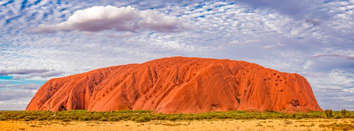 Uluru and Kata Tjuta panorama artwork by Jaime Dormer