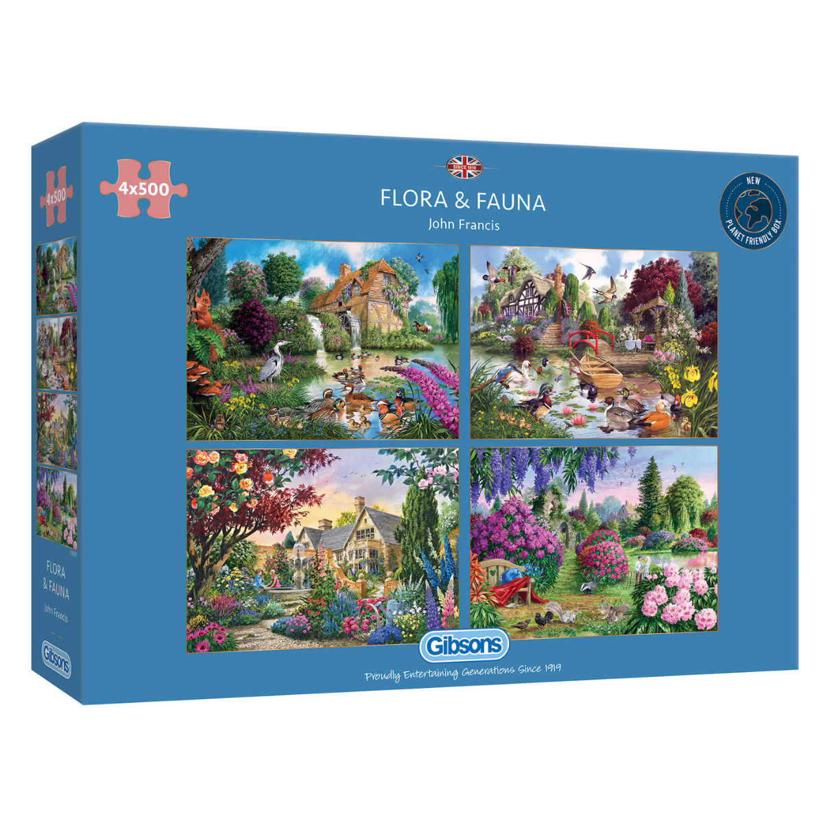 Flora and Fauna 4x500