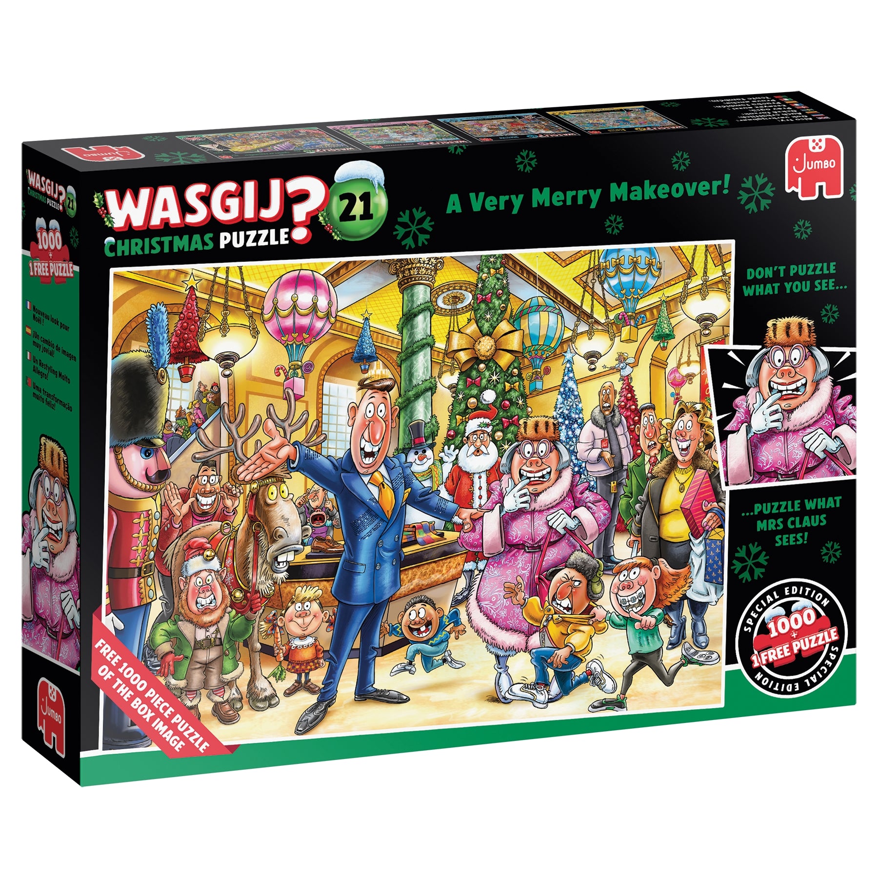 Wasgij - Christmas 21: 2 x 1000 Piece Jigsaw Puzzle