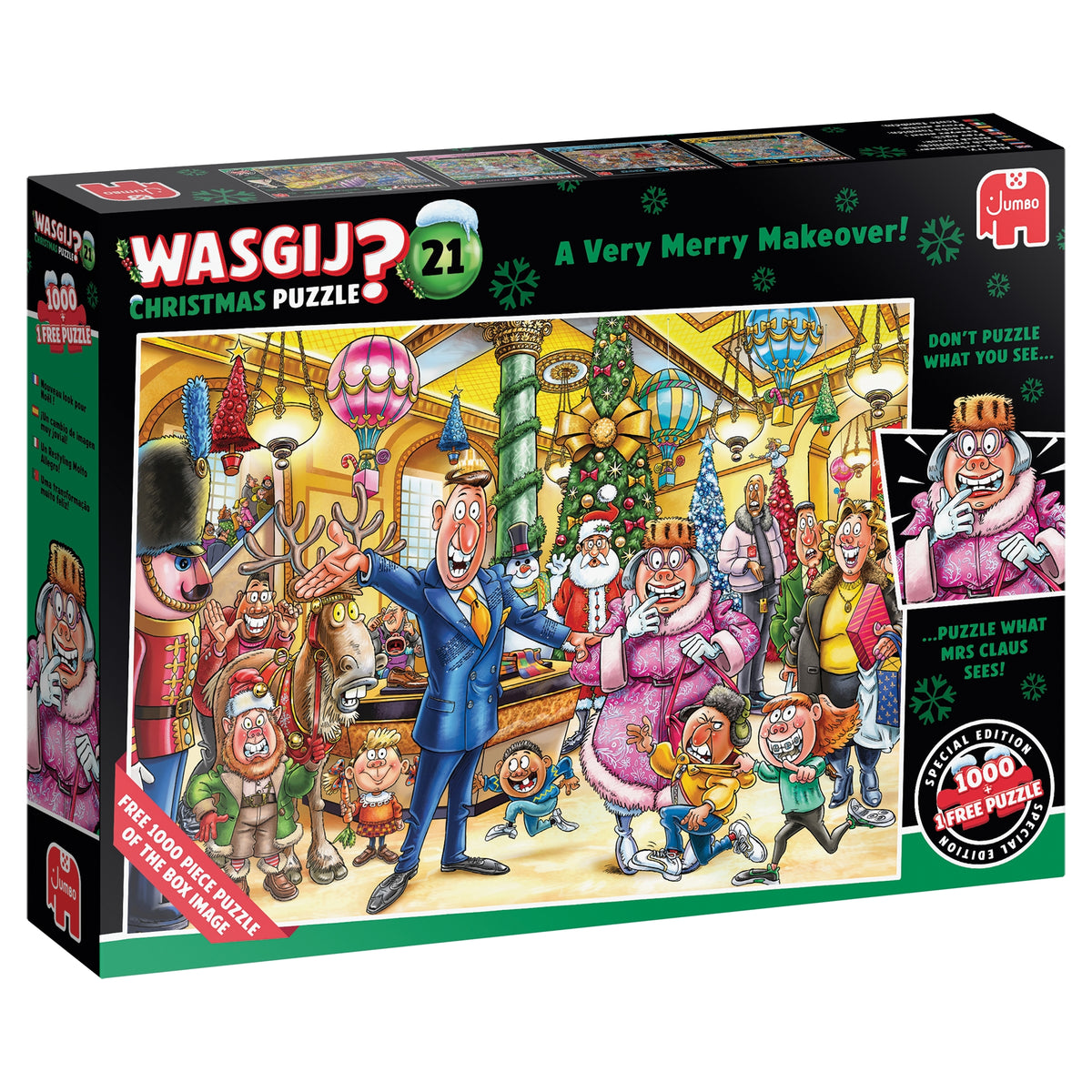 Wasgij - Christmas 21: 2 x 1000 Piece Jigsaw Puzzle