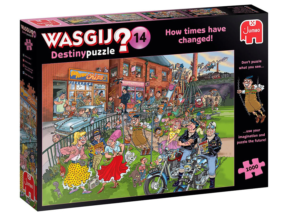 Jumbo - WASGIJ? Destiny #14 How Times Have Changed 1000 Piece Adult's Jigsaw Puzzle