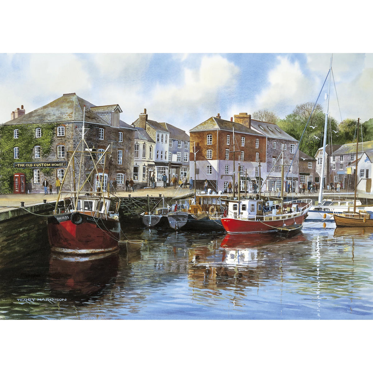 Gibsons - Padstow Harbour 1000 Piece Puzzle