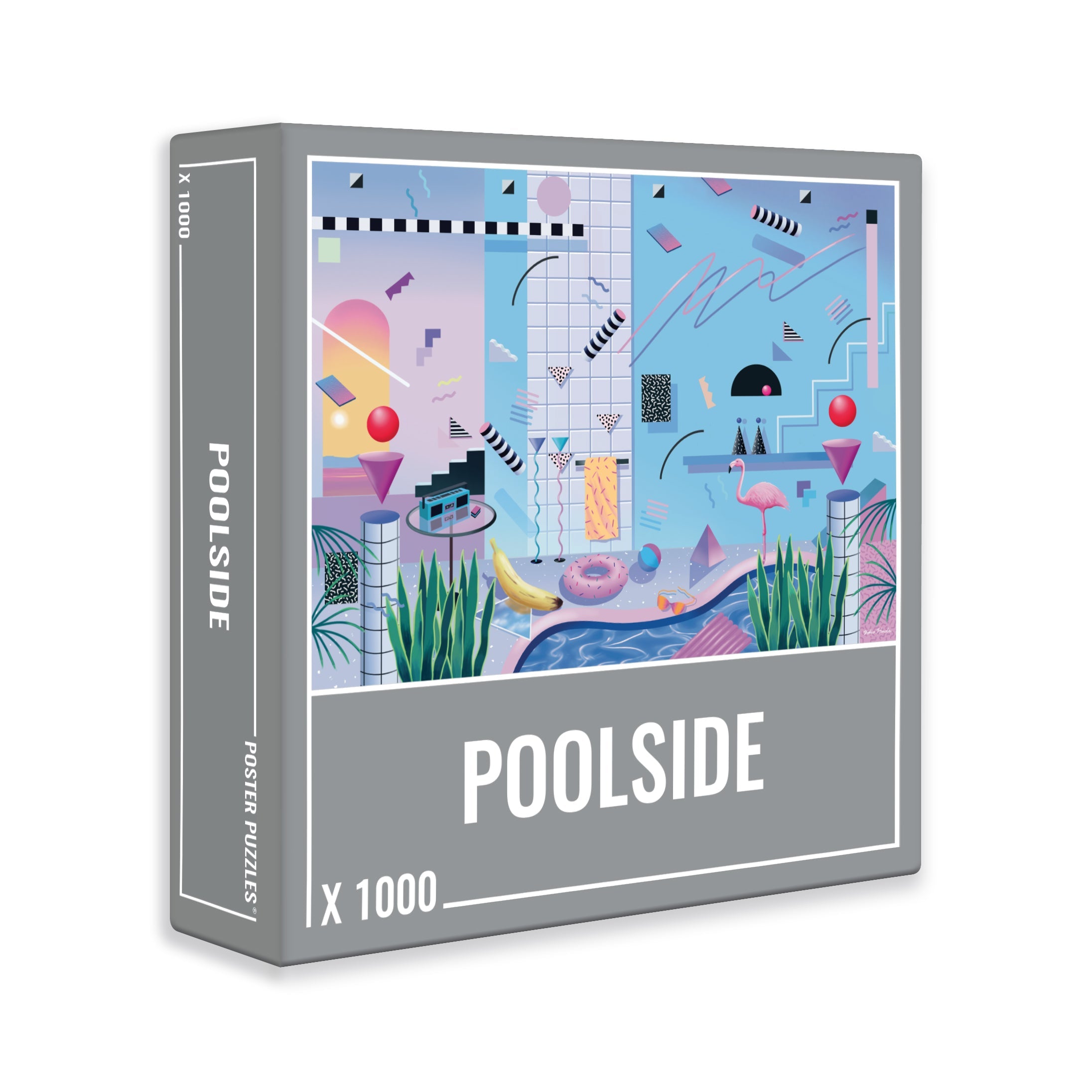 Cloudberries - Poolside 1000 Piece Jigsaw Puzzle box