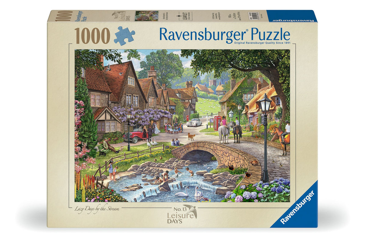 Ravensburger Leisure Days 13 Lazy Days by Steam 1000 Piece box
