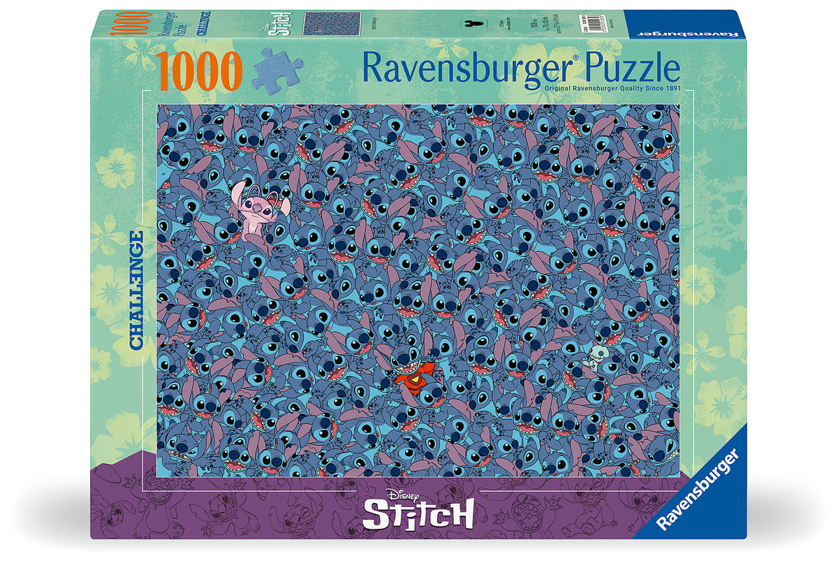 Ravensburger - Disney Stitch Challenge 1000 Piece Puzzle