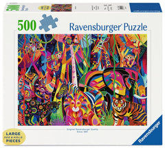 Ravensburger - Jeweled Jungle 500 Piece Puzzle