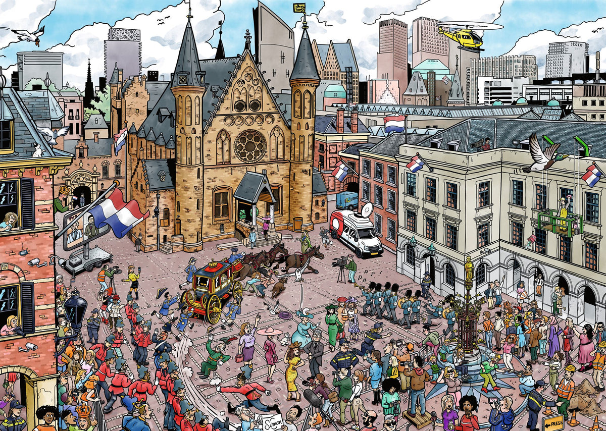 Ravensburger - Fleroux Den Haag 1000 Piece Puzzle